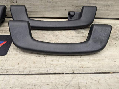 17-23 OEM BMW F90 M5 G30 530 540 M550 Interior Roof Top Grab Handle SET Black