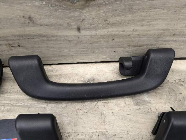 17-23 OEM BMW F90 M5 G30 530 540 M550 Interior Roof Top Grab Handle SET Black