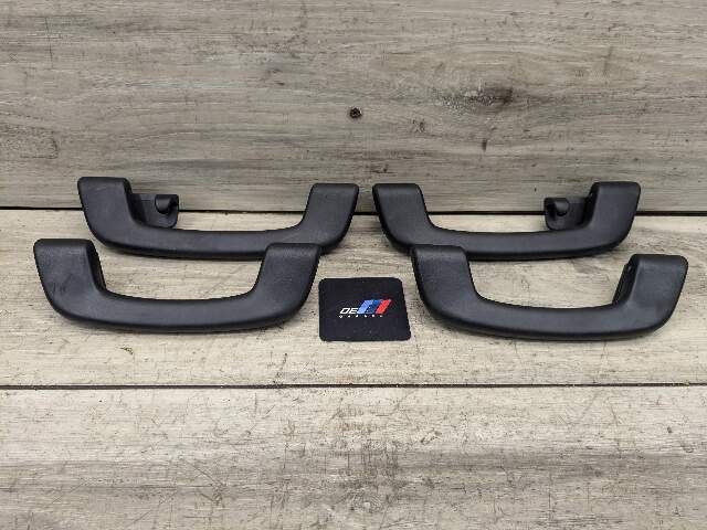 17-23 OEM BMW F90 M5 G30 530 540 M550 Interior Roof Top Grab Handle SET Black