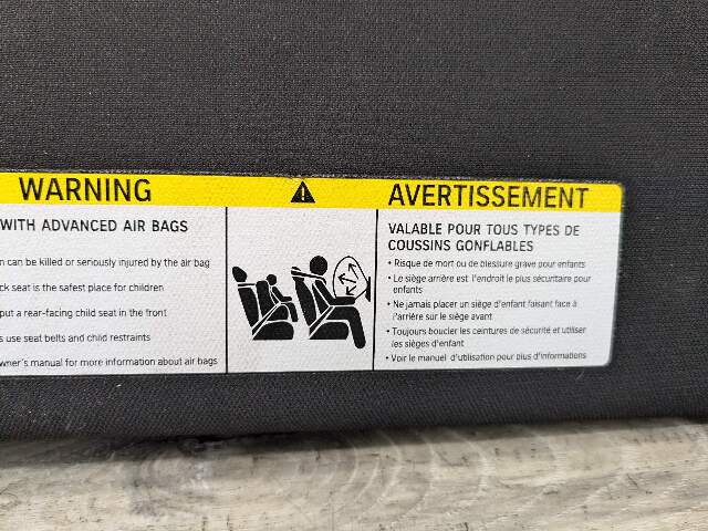 21-23 OEM BMW G30 530 540 F90 M5 Left Right Interior Sun Visors Black PAIR