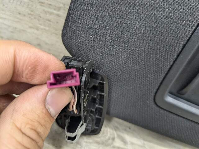 21-23 OEM BMW G30 530 540 F90 M5 Left Right Interior Sun Visors Black PAIR