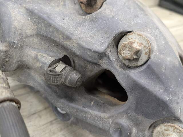 16-19 OEM BMW G11 G12 750 Front Left Driver Side Brake Caliper Gray