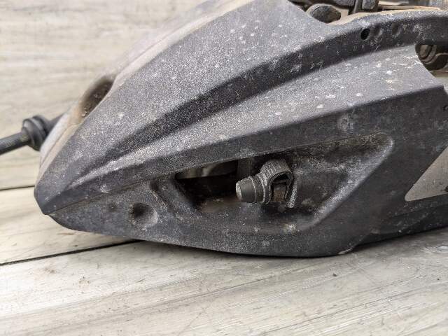 16-19 OEM BMW G11 G12 750 Front Left Driver Side Brake Caliper Gray