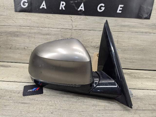 19-21 OEM BMW G01 X3 Right Passenger Side Mirror Assembly Heated Blind Spot Blue