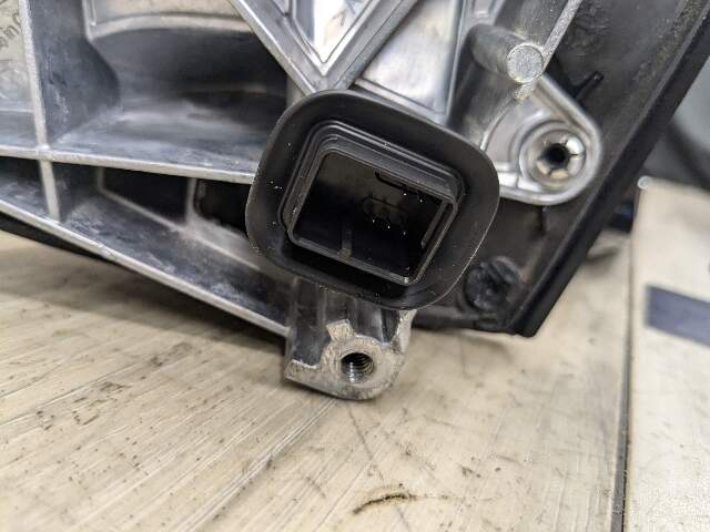 19-21 OEM BMW G01 X3 Right Passenger Side Mirror Assembly Heated Blind Spot Blue