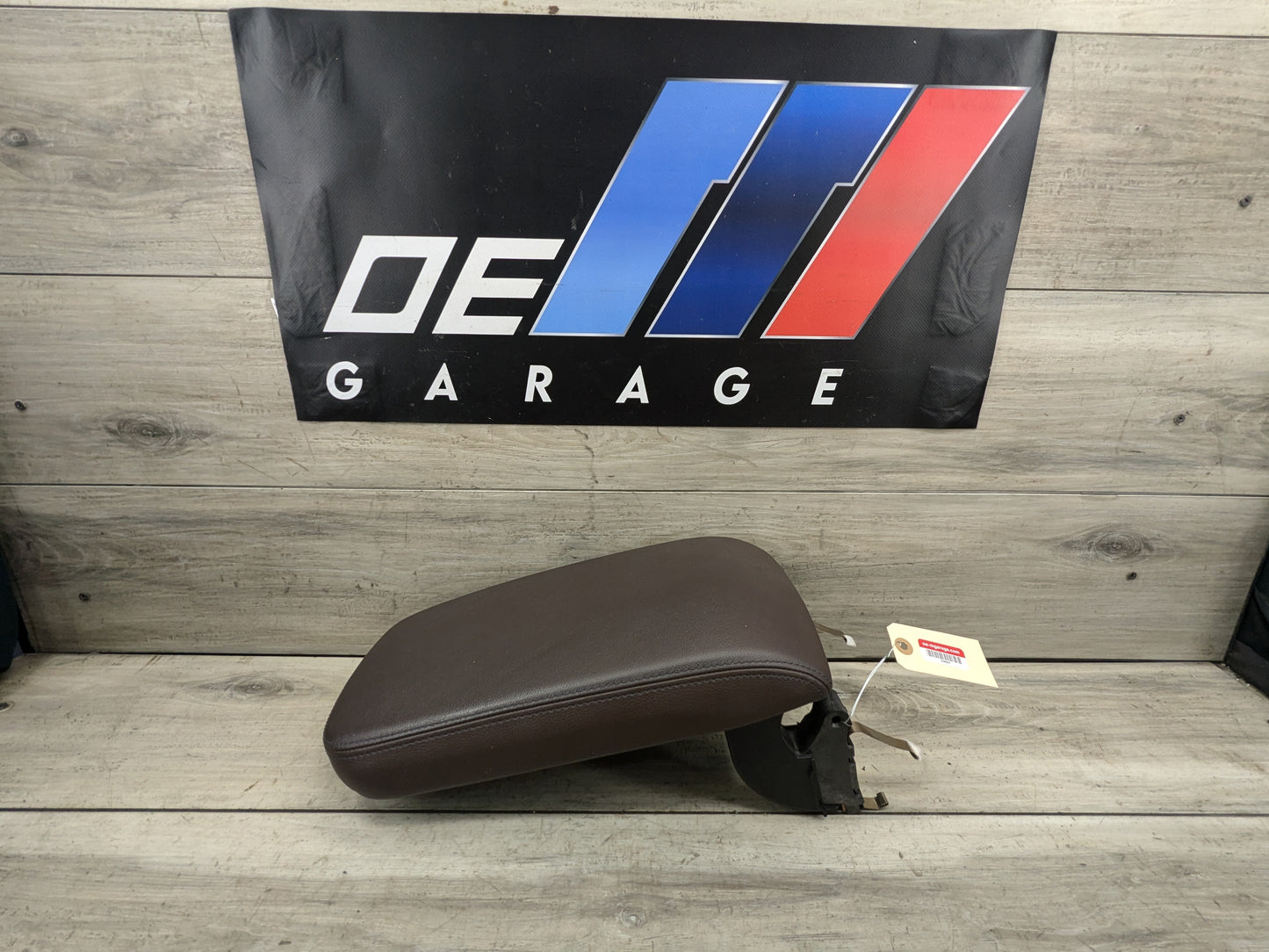 OEM BMW G01 F97 X3 X3M Retractable Center Armrest Tray Console Leather Brown