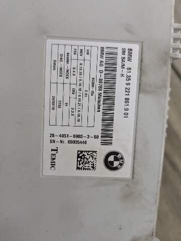 08-13 OEM BMW E90 E92 E88 135 335 328 Front Electric Seat Memory Control Module