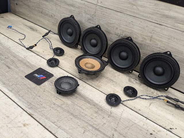 OEM BMW F97 G01 G02 G05 G07 X3 X5 X7 HIFI Sound Midrange Speaker Tweeter SET