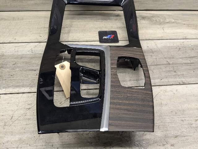 OEM BMW G01 G02 F97 F98 X3 X4 Central Console Wood Trim Cover Bezel