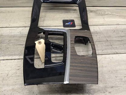 OEM BMW G01 G02 F97 F98 X3 X4 Central Console Wood Trim Cover Bezel