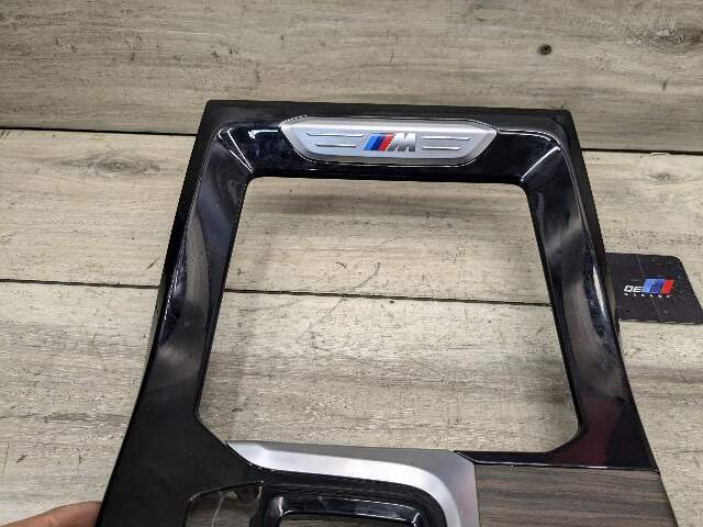OEM BMW G01 G02 F97 F98 X3 X4 Central Console Wood Trim Cover Bezel