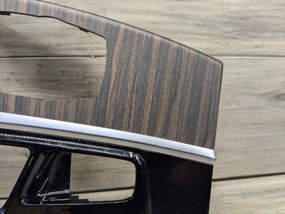OEM BMW G01 G02 F97 F98 X3 X4 Central Console Wood Trim Cover Bezel