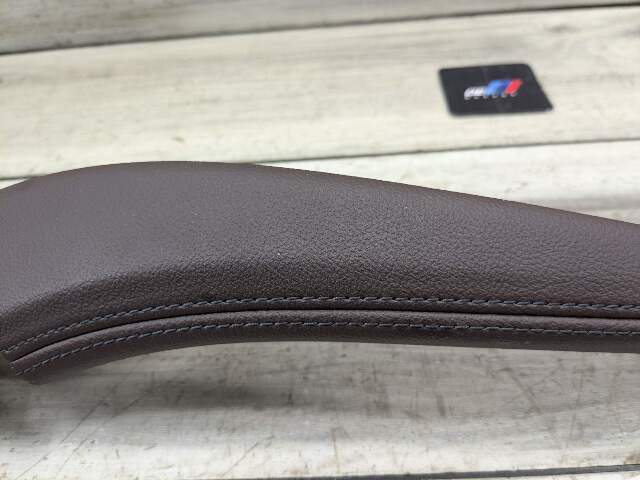 OEM BMW G01 X3 Front Rear Right Passenger Door Panel Grab Pull Handle Trim Brown