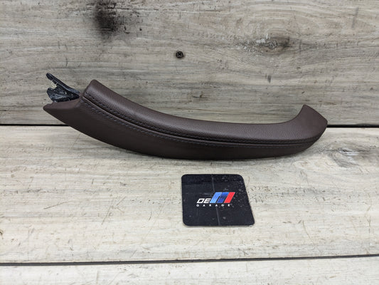 OEM BMW G01 X3 Front Rear Left Driver Door Panel Grab Pull Handle Trim Brown