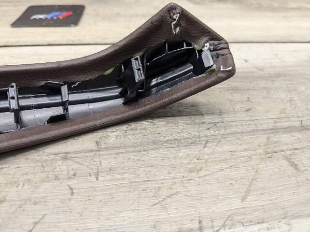 OEM BMW G01 X3 Front Rear Right Passenger Door Panel Grab Pull Handle Trim Brown