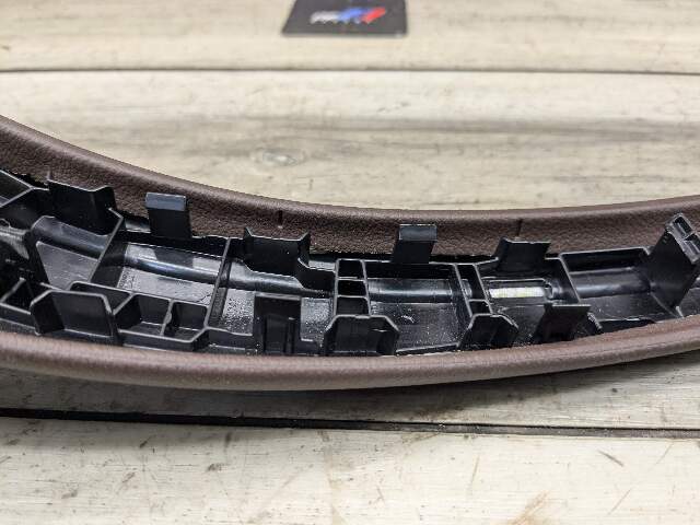 OEM BMW G01 X3 Front Rear Right Passenger Door Panel Grab Pull Handle Trim Brown