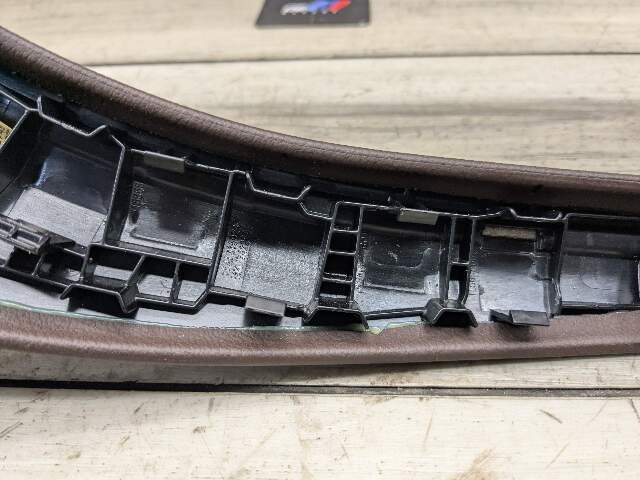 OEM BMW G01 X3 Front Rear Right Passenger Door Panel Grab Pull Handle Trim Brown