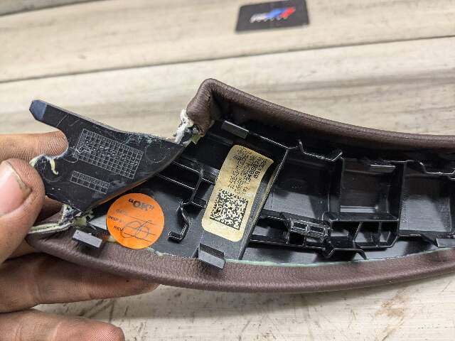 OEM BMW G01 X3 Front Rear Right Passenger Door Panel Grab Pull Handle Trim Brown