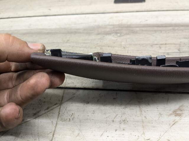 OEM BMW G01 X3 Front Rear Right Passenger Door Panel Grab Pull Handle Trim Brown