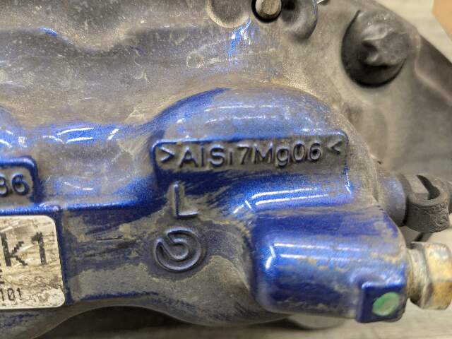 OEM BMW G01 X3 M40 G20 M340 Front Left Driver Side Brake Caliper Brembo Blue