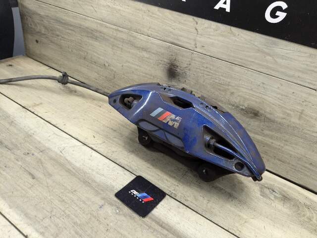 OEM BMW G01 X3 M40 G20 M340 Front Left Driver Side Brake Caliper Brembo Blue