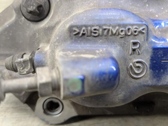 OEM BMW G01 X3 M40 G20 M340 Front Right Passenger Side Brake Caliper Brembo Blue