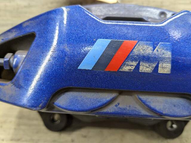 OEM BMW G01 X3 M40 G20 M340 Front Right Passenger Side Brake Caliper Brembo Blue