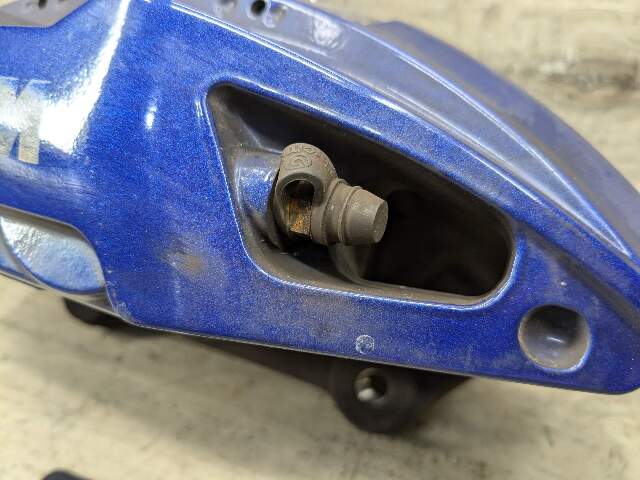 OEM BMW G01 X3 M40 G20 M340 Front Right Passenger Side Brake Caliper Brembo Blue