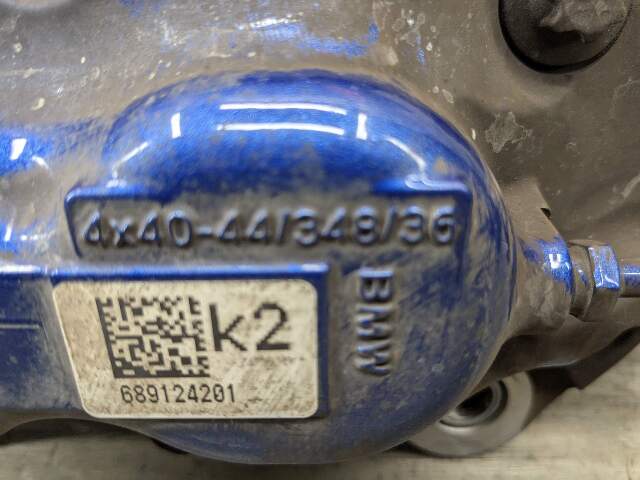 OEM BMW G01 X3 M40 G20 M340 Front Right Passenger Side Brake Caliper Brembo Blue