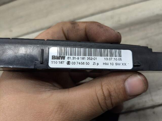 08-13 OEM BMW E88 128 135 Convertible Center Console Roof Switch