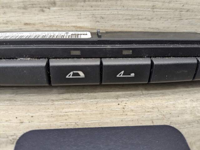 08-13 OEM BMW E88 128 135 Convertible Center Console Roof Switch