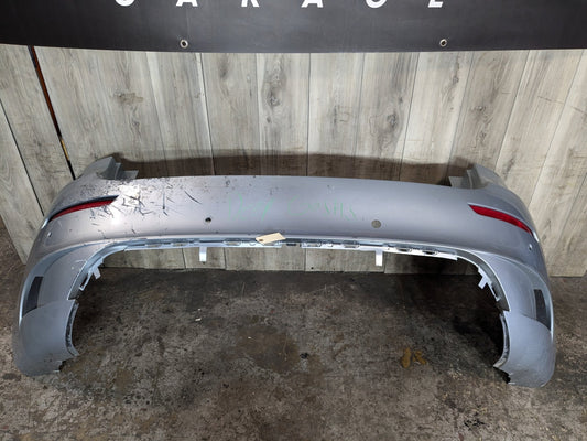*DAMAGE* 10-14 OEM BMW E71 X6M Rear Bumper Cover Panel Assembly Silver