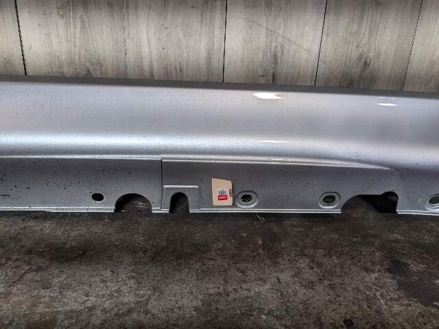 10-14 OEM BMW E71 X6M Left Driver Side Skirt Rocker Panel Trim Silver