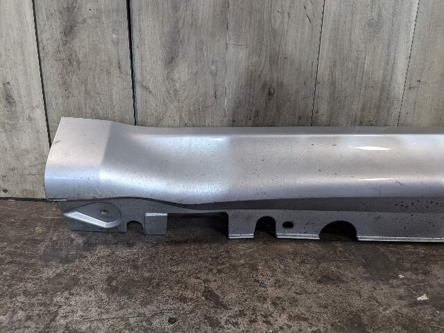 10-14 OEM BMW E71 X6M Left Driver Side Skirt Rocker Panel Trim Silver