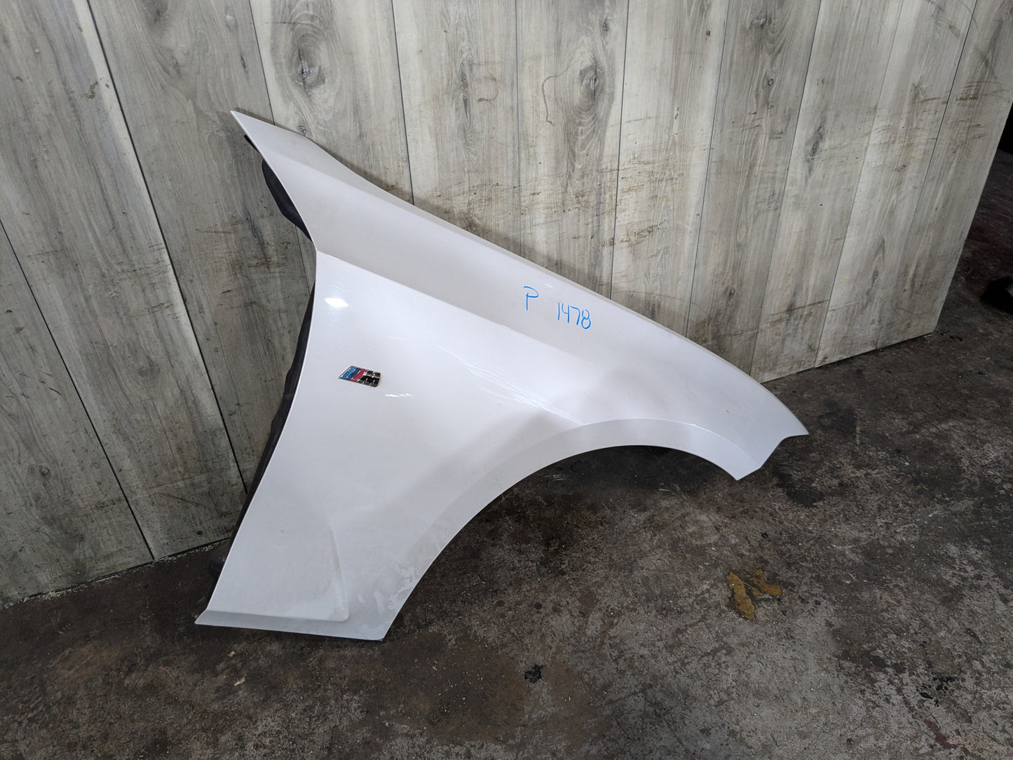 19-24 OEM BMW G20 330 M340 Front Right Passenger Side Fender Panel White A96