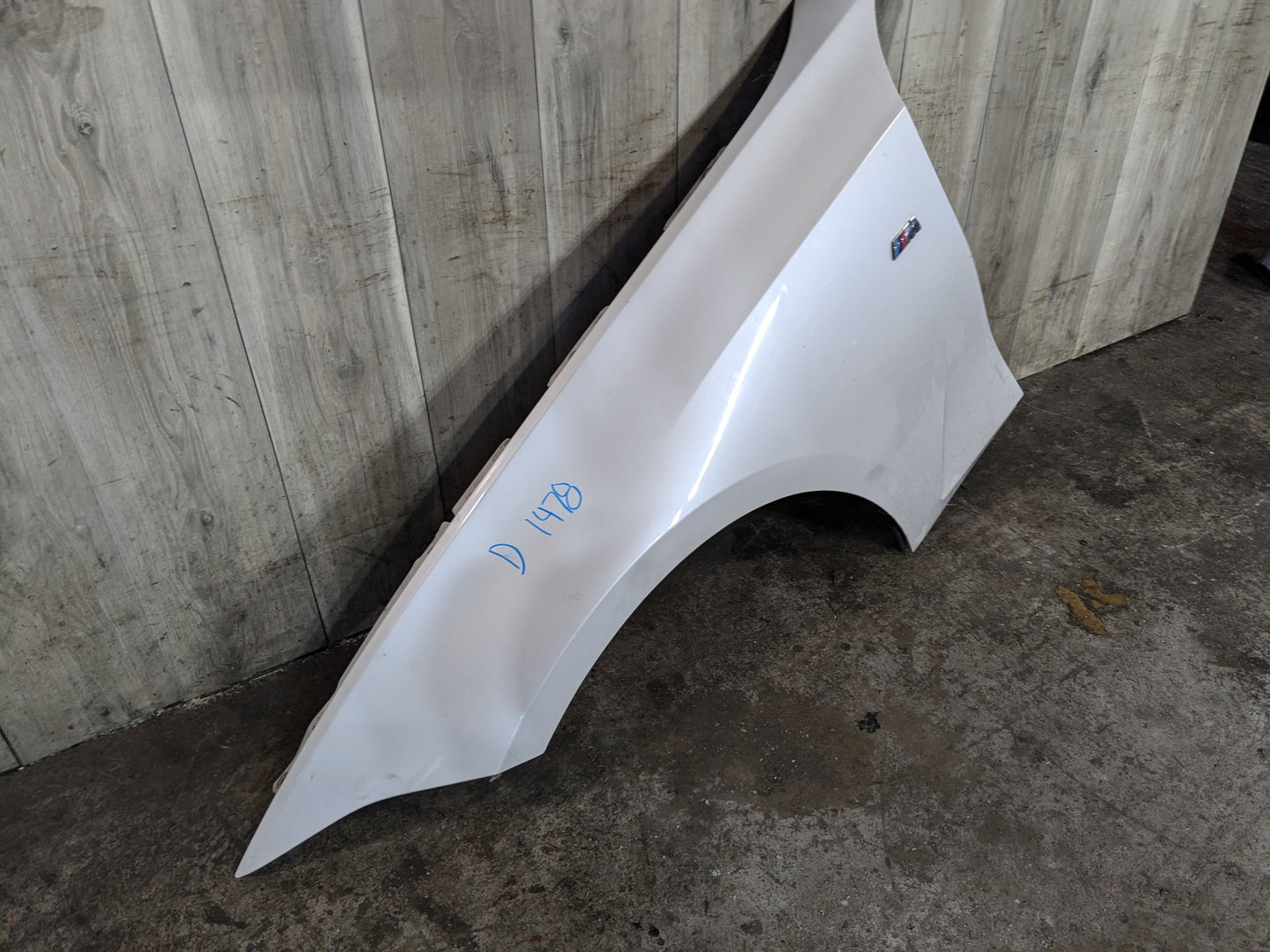 19-24 OEM BMW G20 330 M340 Front Left Driver Side Fender Panel White A96