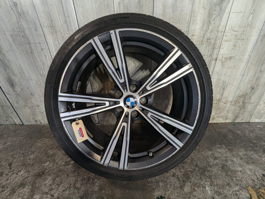 *CURB RASH* OEM BMW G20 G21 330 M340 Wheels Rims 19x8" ET27 Y-Speiche Style 783