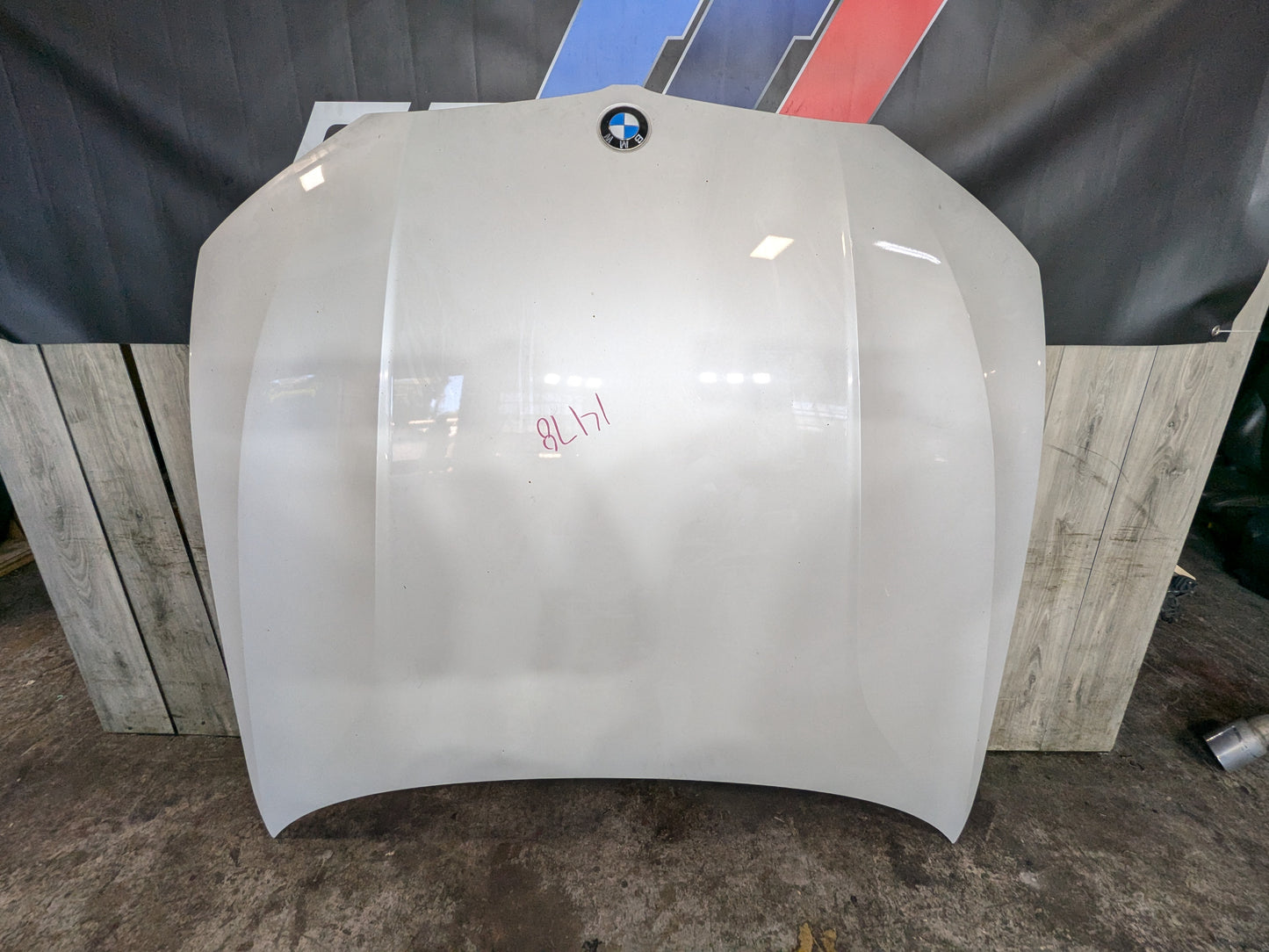 19-24 OEM BMW G20 330 M340 Sedan Hood Panel Bonnet Shell White A96