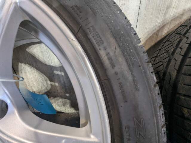 CURB RASH* OEM BMW E89 Z4 Wheels Rims Silver 17x8 ET:29 Star Spoke Style 290 SET