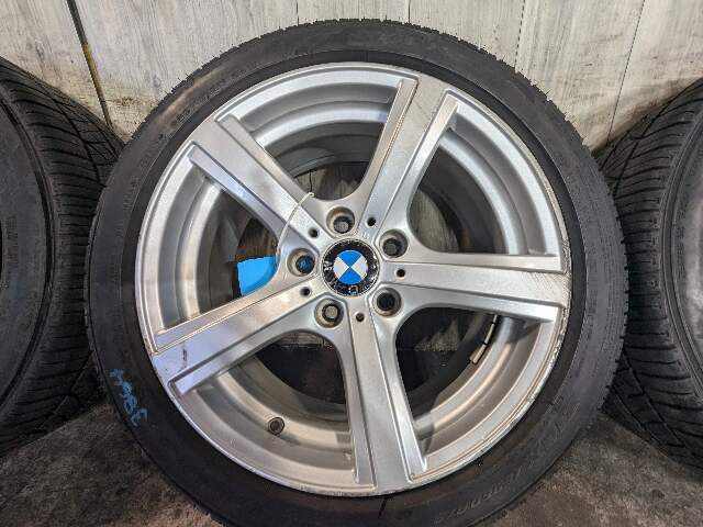 CURB RASH* OEM BMW E89 Z4 Wheels Rims Silver 17x8 ET:29 Star Spoke Style 290 SET