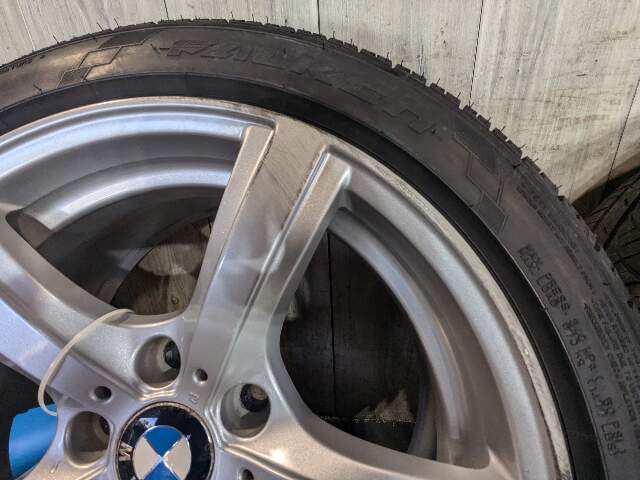CURB RASH* OEM BMW E89 Z4 Wheels Rims Silver 17x8 ET:29 Star Spoke Style 290 SET