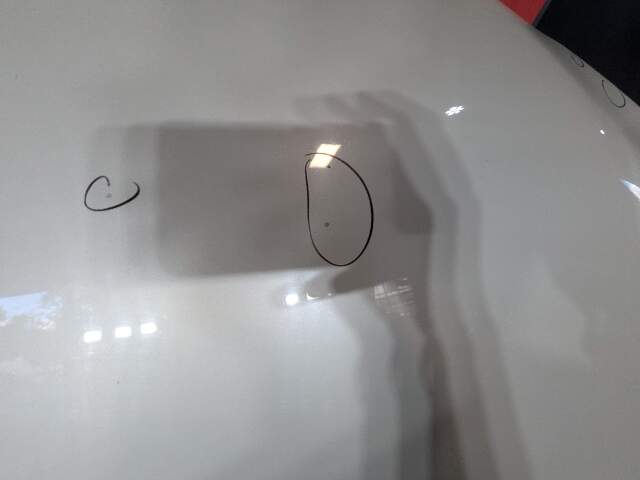 CHIPS* 09-15 OEM BMW F01 F02 740 750 760 Front Hood Bonnet Panel White