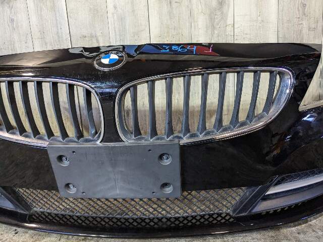 *OEM BMW E89 Z4 Front Bumper Cover Panel Assembly Alpine Black 668 w/ Grilles