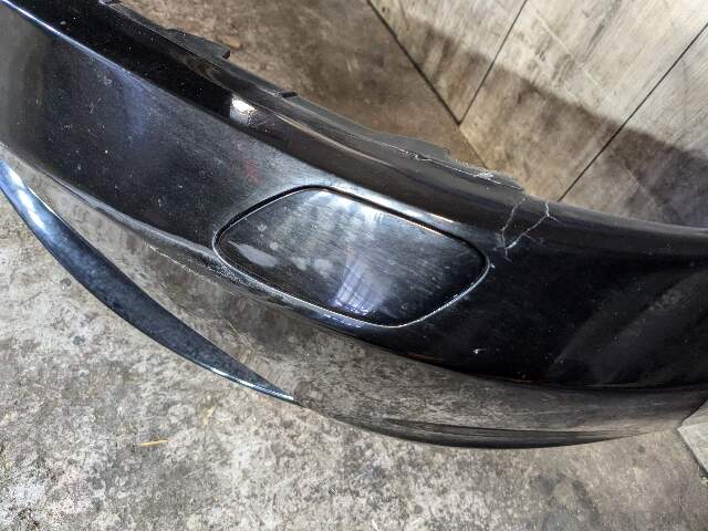 *OEM BMW E89 Z4 Front Bumper Cover Panel Assembly Alpine Black 668 w/ Grilles