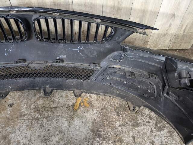 *OEM BMW E89 Z4 Front Bumper Cover Panel Assembly Alpine Black 668 w/ Grilles