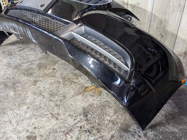 *OEM BMW E89 Z4 Front Bumper Cover Panel Assembly Alpine Black 668 w/ Grilles