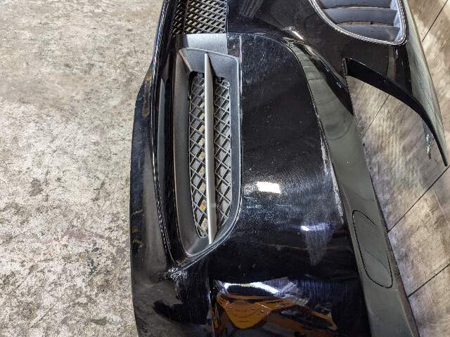 *OEM BMW E89 Z4 Front Bumper Cover Panel Assembly Alpine Black 668 w/ Grilles