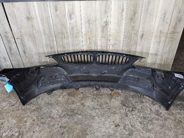 *OEM BMW E89 Z4 Front Bumper Cover Panel Assembly Alpine Black 668 w/ Grilles