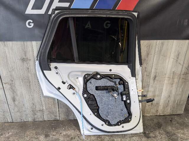 19-23 OEM BMW G05 X5 Rear Left Driver Side Door Shell Panel White 300