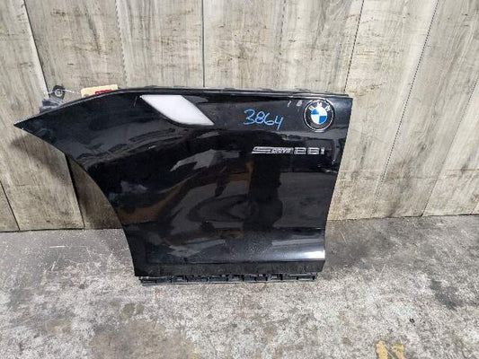 09-13 OEM BMW E89 Z4 35i Front Left Driver Side Fender Panel Shell Black 668
